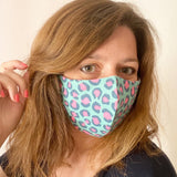 Rifle Paper Co. - Rosa Violet - Adult Cotton Face Mask