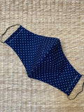 Cotton Face Mask - ADULT - small cross (3 colour options)