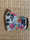 Rifle Paper Co. - Rosa Natural - Adult Cotton Face Mask